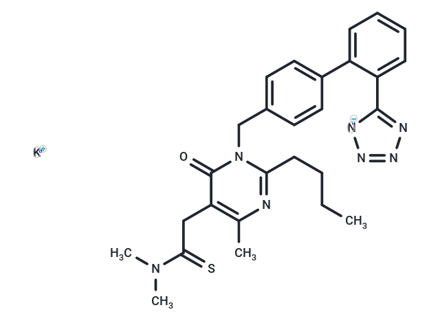 化合物 Fimasartan potassium anhydrous,Fimasartan potassium anhydrous