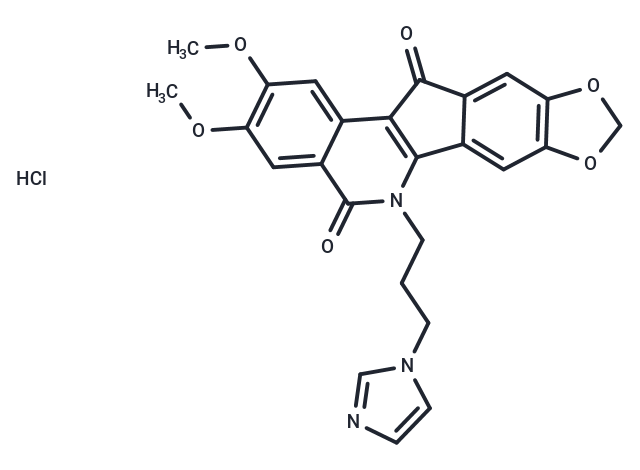 化合物 Indimitecan HCl,Indimitecan HCl