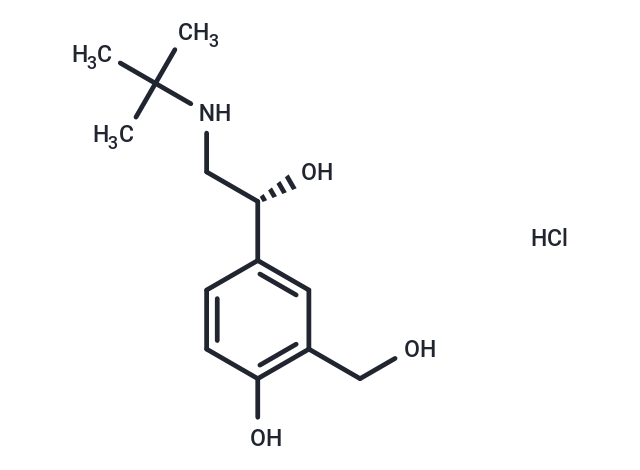 化合物 Levosalbutamol Hydrochloride,Levosalbutamol Hydrochloride