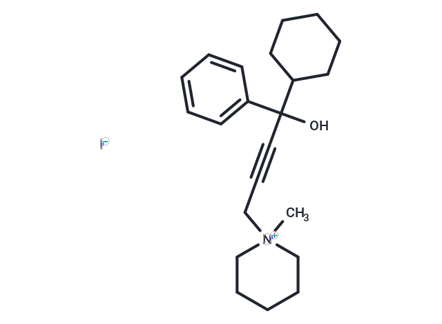 化合物 Hexbutinol methiodide,Hexbutinol methiodide