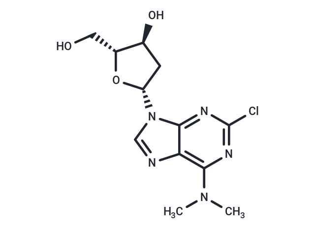 化合物 2-Chloro-N6,N6-dimethyl-2’-deoxyadenosine,2-Chloro-N6,N6-dimethyl-2’-deoxyadenosine