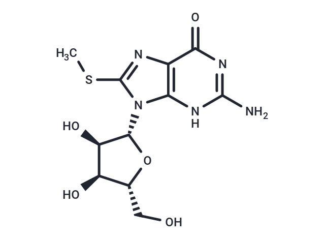 化合物 8-Methylthio-guanosine,8-Methylthio-guanosine