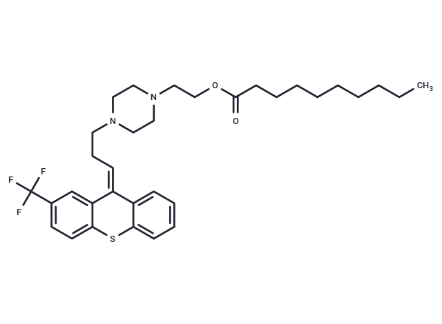 化合物 Flupentixol decanoate, (Z)-,Flupentixol decanoate, (Z)-