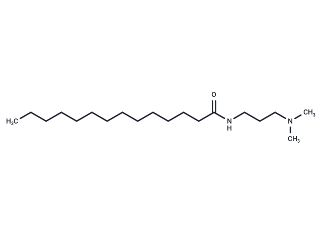 化合物 N-(3-(Dimethylamino)propyl)tetradecanamide,N-(3-(Dimethylamino)propyl)tetradecanamide