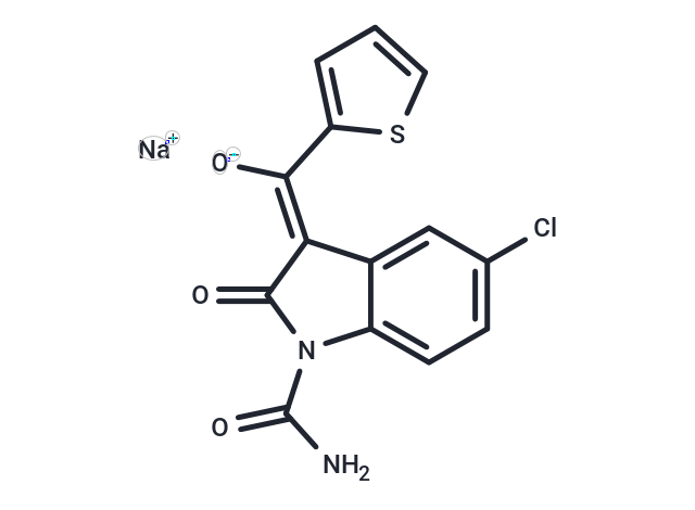 化合物 Tenidap Sodium,Tenidap Sodium