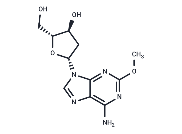 化合物 2-Methoxy-2’-deoxyadenosine,2-Methoxy-2’-deoxyadenosine