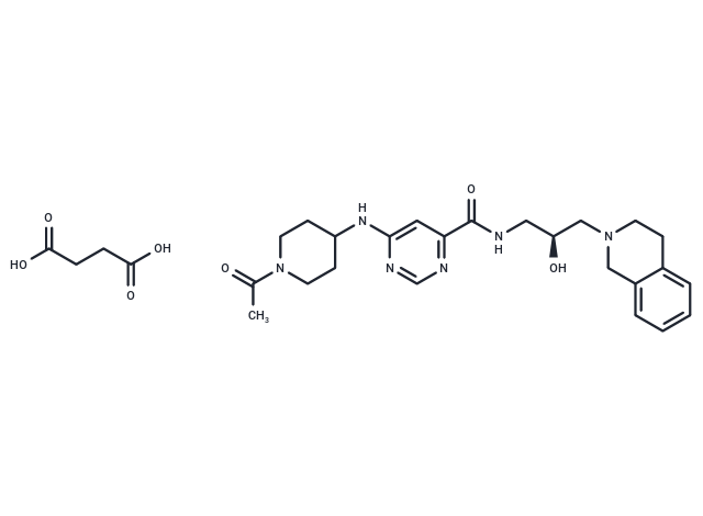 化合物 Pemrametostat succinate,Pemrametostat succinate