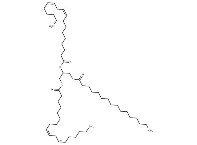 化合物 1,2-Dilinoleoyl-3-Palmitoyl-rac-glycerol,1,2-Dilinoleoyl-3-Palmitoyl-rac-glycerol