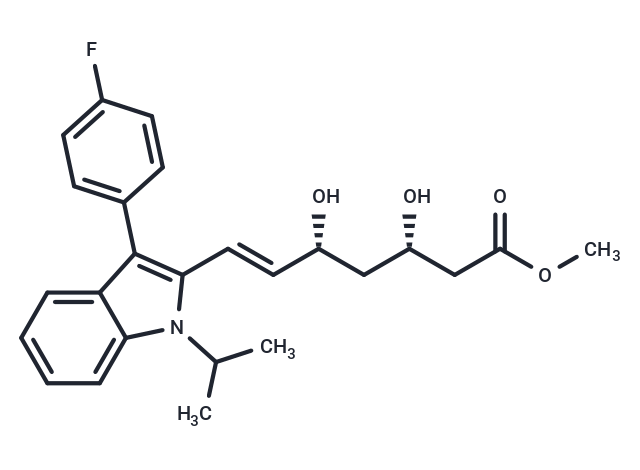 化合物 Fluvastatin Methyl Ester,Fluvastatin Methyl Ester