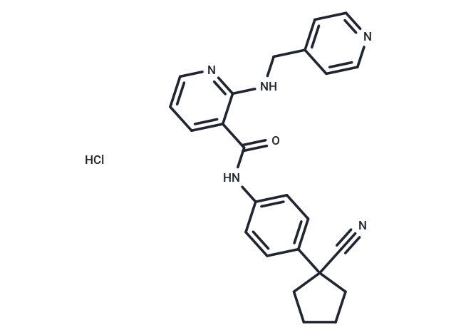 化合物 Apatinib HC,Apatinib HC