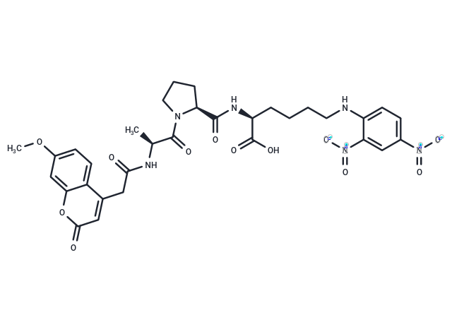 Mca-Ala-Pro-Lys(Dnp)-OH,Mca-Ala-Pro-Lys(Dnp)-OH