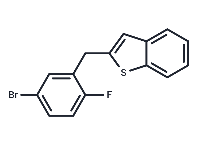 化合物 2-(5-Bromo-2-fluorobenzyl)benzo[b]thiophene,2-(5-Bromo-2-fluorobenzyl)benzo[b]thiophene