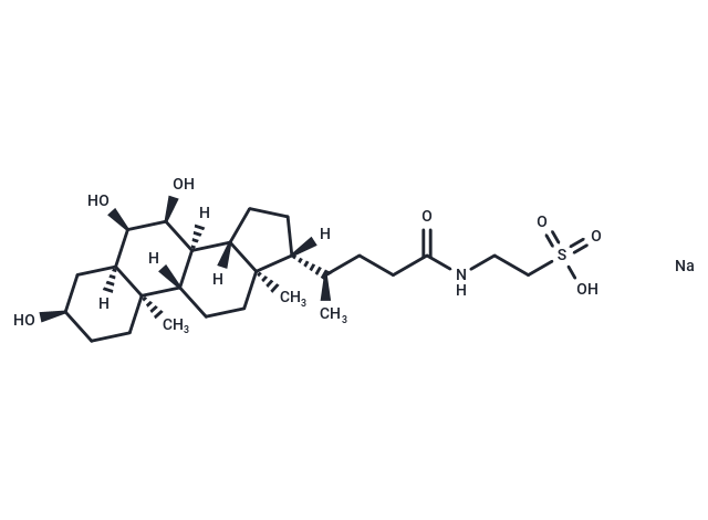 化合物 Taurohyocholic Acid sodium,Taurohyocholic Acid sodium