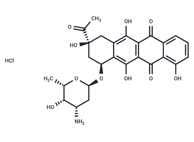 化合物 Carubicin hydrochloride,Carubicin hydrochloride