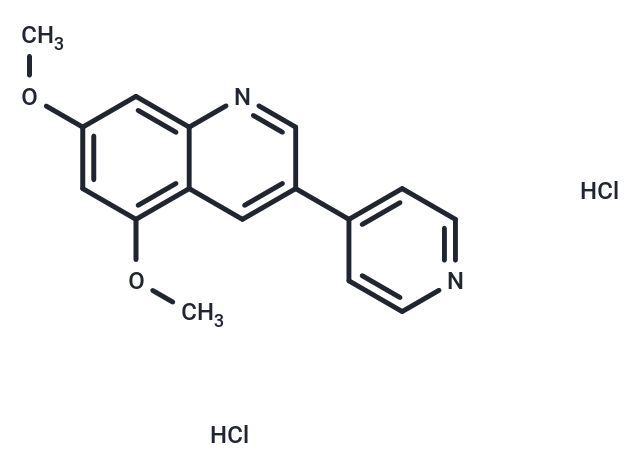 化合物 DMPQ dihydrochloride,DMPQ dihydrochloride