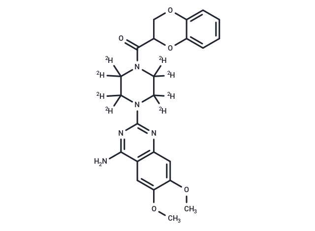 化合物 Doxazosin D8,Doxazosin D8