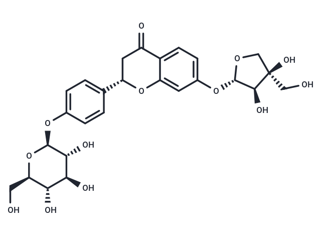 甘草苷元-7-O-D-芹糖-4'-O-D-葡萄糖苷,Liguiritigenin-7-O-D-apiosyl-4'-O-D-glucoside