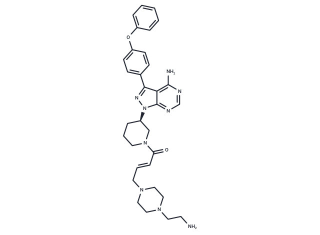 化合物 Ibrutinib-MPEA,Ibrutinib-MPEA