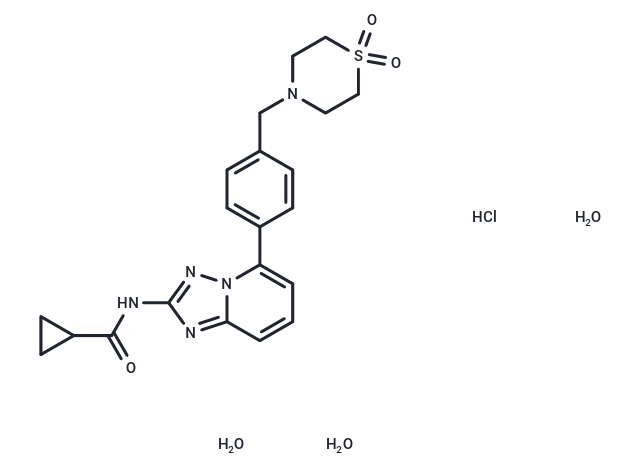 化合物 Filgotinib HCl hydrate,Filgotinib HCl hydrate