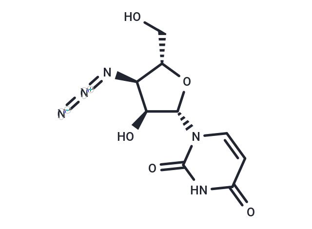 化合物 3'-Azido-3'-deoxy-beta-L-uridine,3'-Azido-3'-deoxy-beta-L-uridine