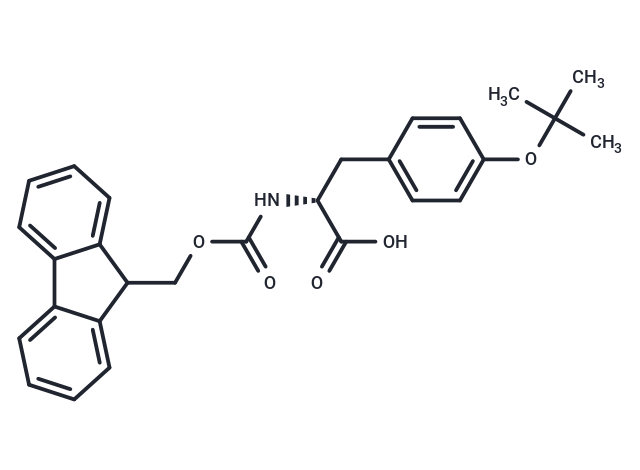 化合物 Fmoc-D-Tyr(tBu)-OH,Fmoc-D-Tyr(tBu)-OH