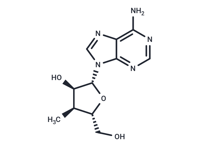 化合物 3’-Deoxy-3’-a-C-methyladenosine,3’-Deoxy-3’-a-C-methyladenosine