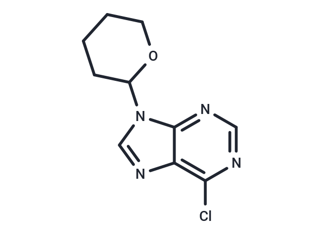 化合物 6-Chloro-9-(tetrahydro-2-pyranyl)purine,6-Chloro-9-(tetrahydro-2-pyranyl)purine