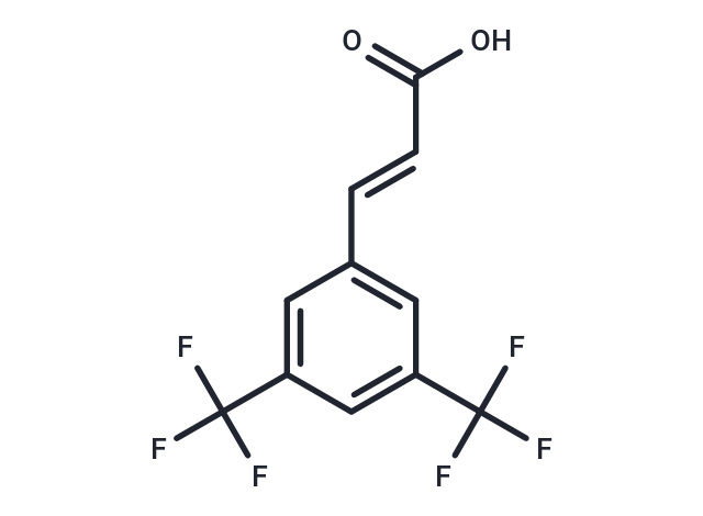 化合物 3-(3,5-Bis(trifluoromethyl)phenyl)acrylic acid,3-(3,5-Bis(trifluoromethyl)phenyl)acrylic acid