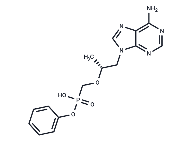 化合物 Phenyl hydrogen ((((R)-1-(6-amino-9H-purin-9-yl)propan-2-yl)oxy)methyl)phosphonate,Phenyl hydrogen ((((R)-1-(6-amino-9H-purin-9-yl)propan-2-yl)oxy)methyl)phosphonate