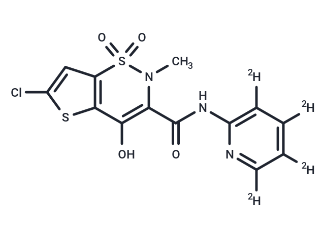 化合物 Lornoxicam-d4,Lornoxicam-d4