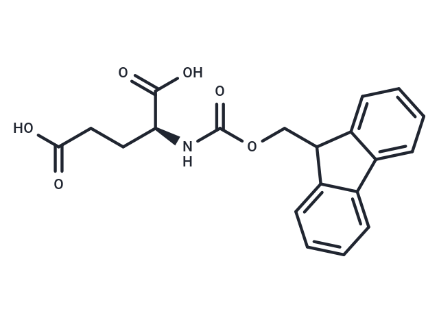 化合物 (S)-2-((((9H-Fluoren-9-yl)methoxy)carbonyl)amino)pentanedioic acid,(S)-2-((((9H-Fluoren-9-yl)methoxy)carbonyl)amino)pentanedioic acid