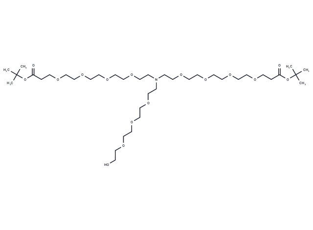 化合物 N-(Hydroxy-PEG3)-N-bis(PEG4-Boc),N-(Hydroxy-PEG3)-N-bis(PEG4-Boc)