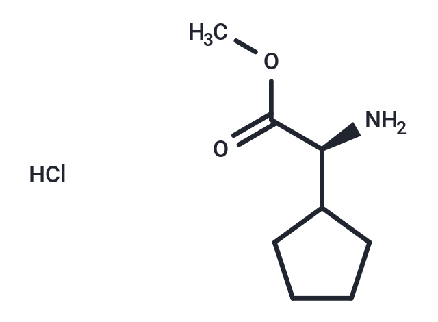 化合物 (S)-Methyl 2-amino-2-cyclopentylacetate hydrochloride,(S)-Methyl 2-amino-2-cyclopentylacetate hydrochloride