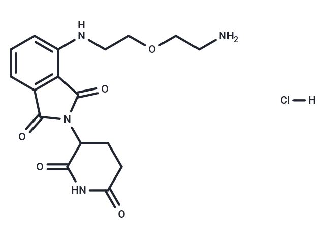 化合物T9401,Thalidomide-NH-PEG1-NH2 hydrochloride