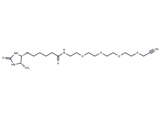 Desthiobiotin-PEG4-propargyl,Desthiobiotin-PEG4-propargyl