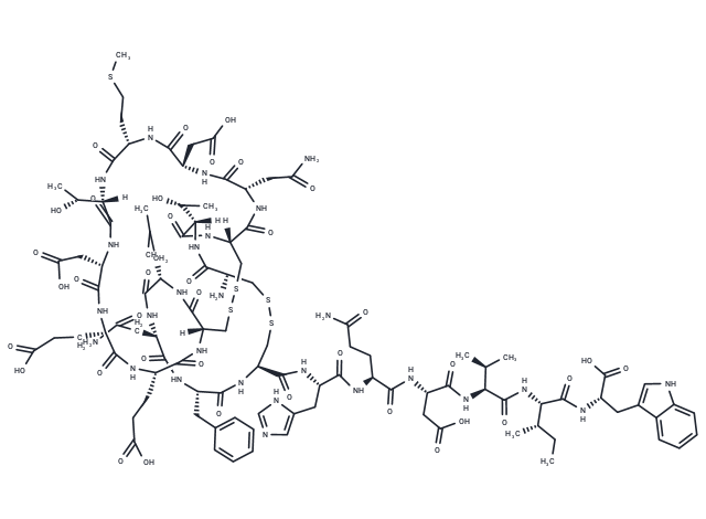 化合物 Sarafotoxin S6c,Sarafotoxin S6c