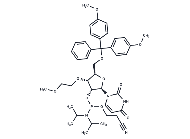 化合物 3’-O-MOE-U-2’-phosphoramidite,3’-O-MOE-U-2’-phosphoramidite