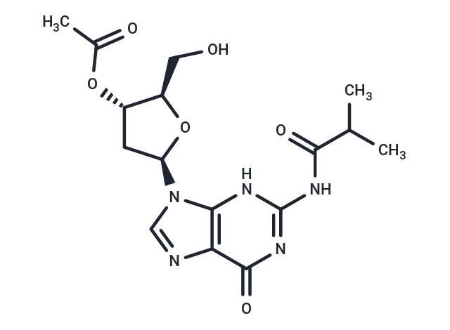 化合物 3’-O-Acetyl-N2-iso-Butyroyl-2’-deoxy-guanosine,3’-O-Acetyl-N2-iso-Butyroyl-2’-deoxy-guanosine