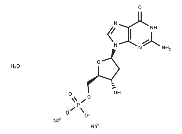 2'-脫氧鳥(niǎo)苷-5'-單磷酸二鈉鹽,2'-Deoxyguanosine 5'-monophosphate disodium