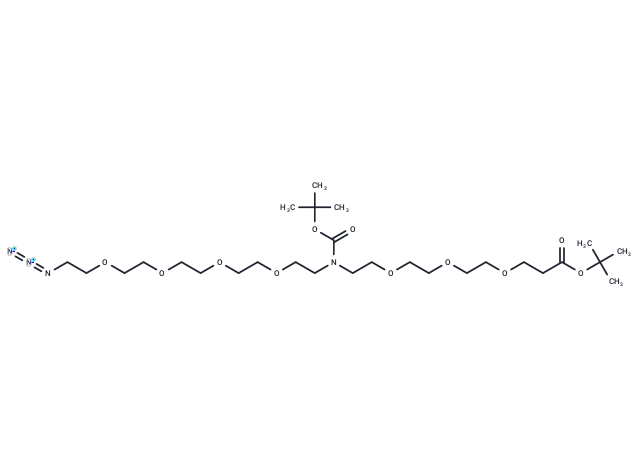 化合物 N-Azido-PEG4-N-Boc-N-PEG3-Boc,N-Azido-PEG4-N-Boc-N-PEG3-Boc