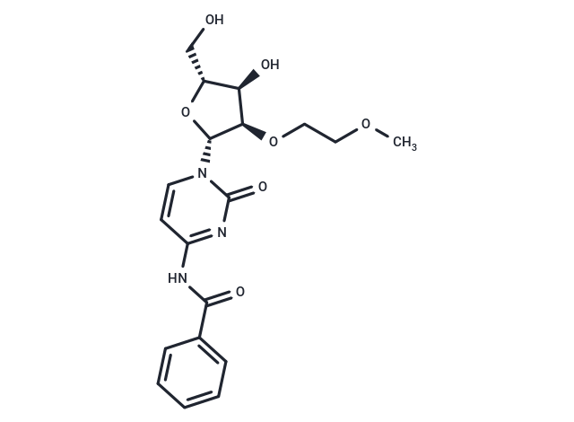 化合物 N4-Benzoyl-2’-O-(2-methoxyethyl)cytidine,N4-Benzoyl-2’-O-(2-methoxyethyl)cytidine