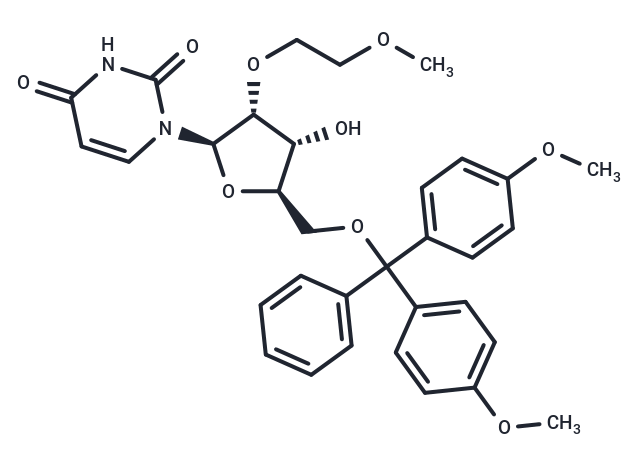 化合物 5’-O-(4,4’-Dimethoxytrityl)-2’-O-(2-methoxyethyl) ?uridine,5’-O-(4,4’-Dimethoxytrityl)-2’-O-(2-methoxyethyl) ?uridine