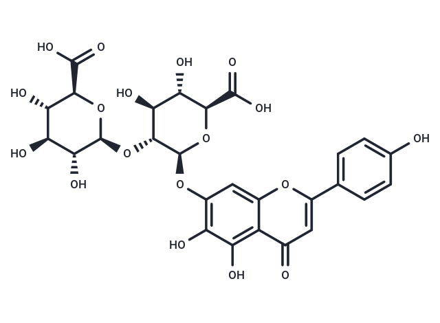 化合物 Scutellarin-7-diglucosidic acid,Scutellarin-7-diglucosidic acid