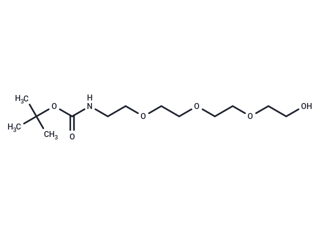 化合物 Boc-NH-PEG4,Boc-NH-PEG4