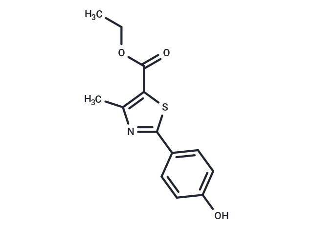 化合物 Ethyl 2-(4-hydroxyphenyl)-4-methylthiazole-5-carboxylate,Ethyl 2-(4-hydroxyphenyl)-4-methylthiazole-5-carboxylate