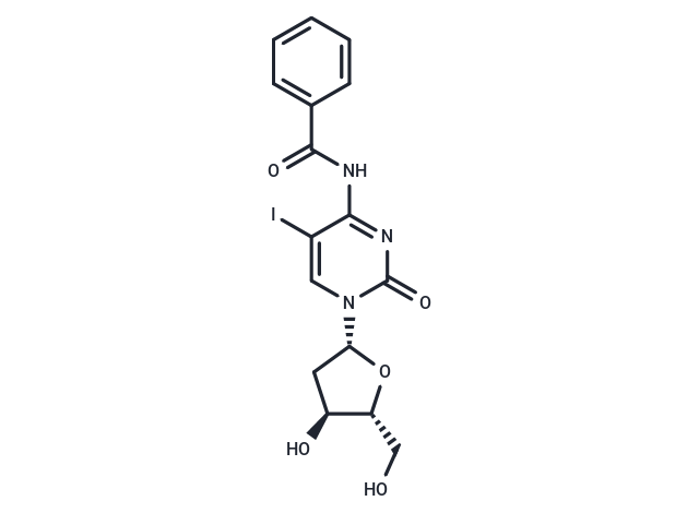 化合物 N4-Benzoyl-2’-deoxy-5-iodocytidine,N4-Benzoyl-2’-deoxy-5-iodocytidine