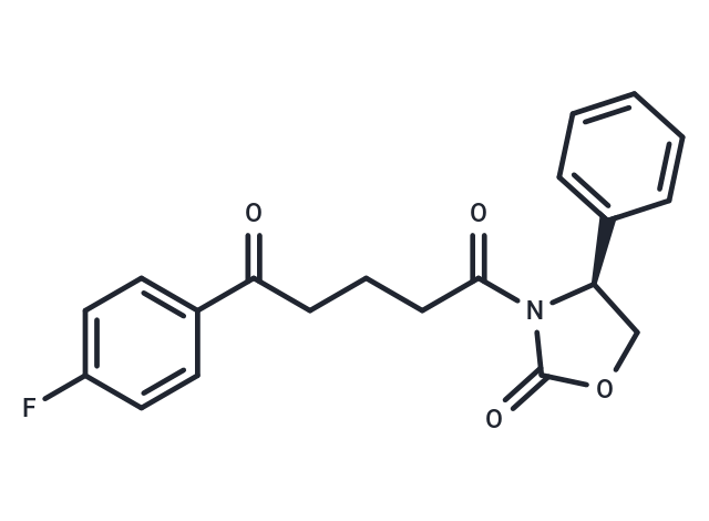 化合物 (S)-1-(4-Fluorophenyl)-5-(2-oxo-4-phenyloxazolidin-3-yl)pentane-1,5-dione,(S)-1-(4-Fluorophenyl)-5-(2-oxo-4-phenyloxazolidin-3-yl)pentane-1,5-dione