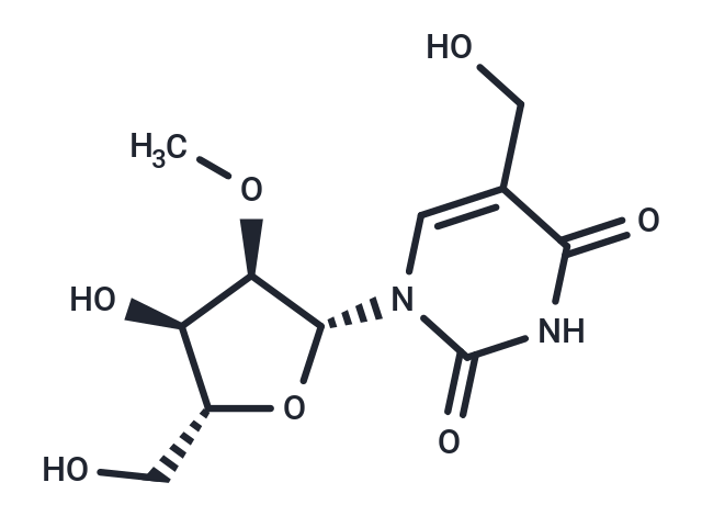 化合物 2’-O-Methyl-5-hydroxymethyluridine,2’-O-Methyl-5-hydroxymethyluridine