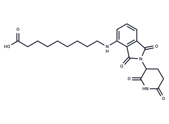 Pomalidomide 4'-alkylC8-acid,Pomalidomide 4'-alkylC8-acid