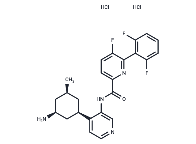 化合物 PIM-447 dihydrochloride,PIM-447 dihydrochloride